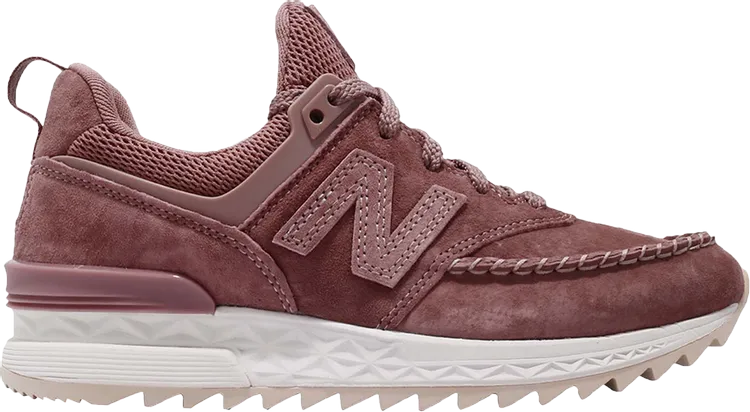 New Balance 574 'Rose Red' sneakers, red