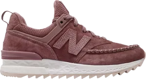 New Balance 574 'Rose Red' sneakers, red