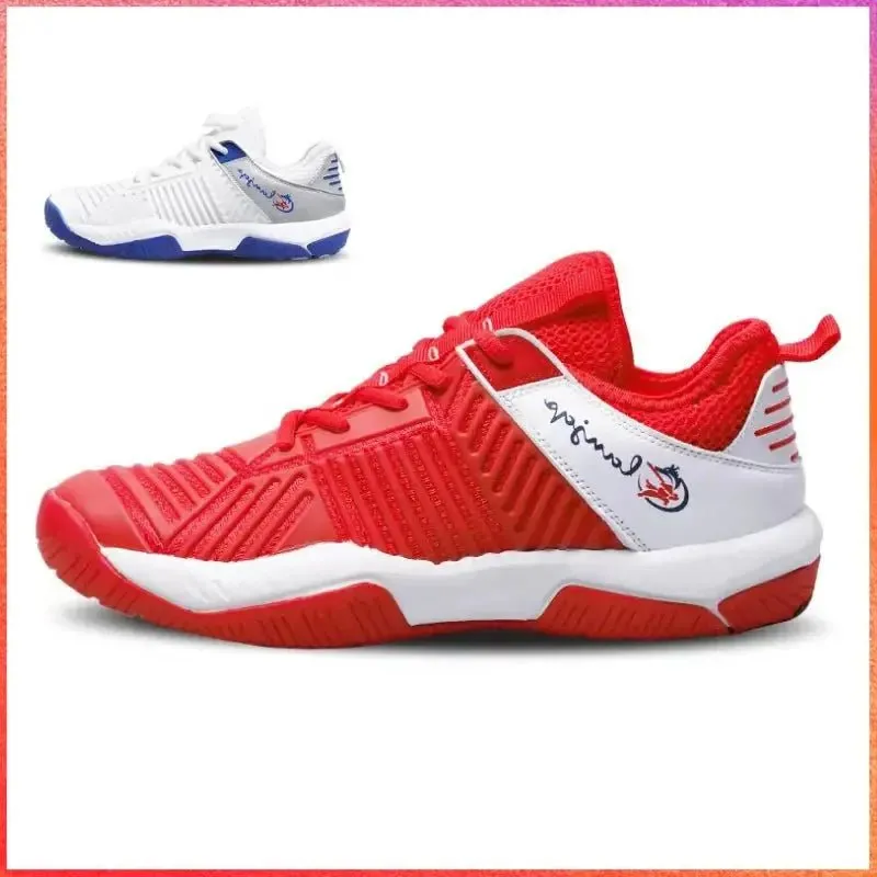 New Color Blue Kid Adult Fencing Shoes Non Slip Indoor Breathable Fencer Sneakers Size 31-45 Men Table Tennis Badminton Shoes