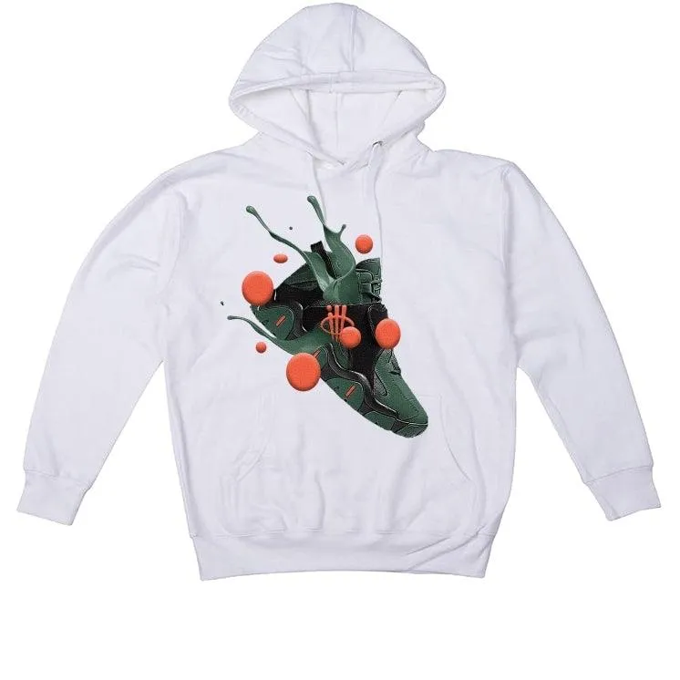 Nike Air Barrage Mid Orange Green White T-Shirt (SPLASH)