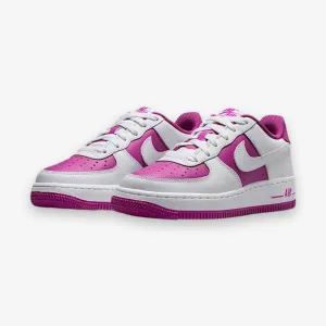 Nike Air Force 1 BG White Hot Fuchsia Grade School Sizes HV0938-100