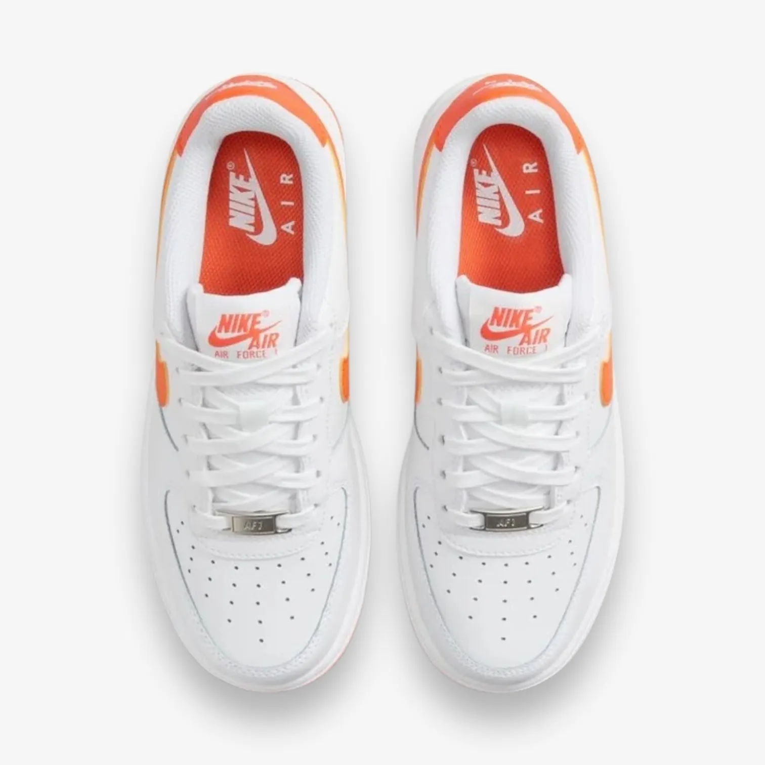 Nike Air Force 1 (GS) White Safety Orange White FV5948-113