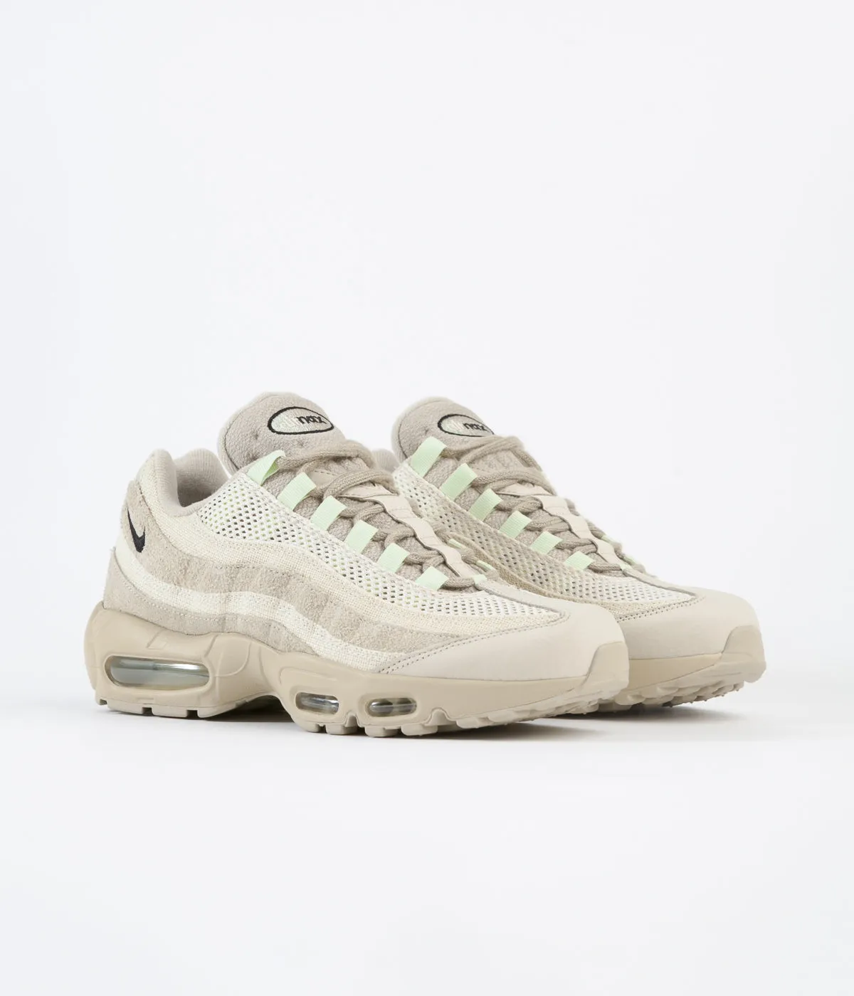 Nike Air Max 95 Premium Shoes - Grain / Black - Bleach - Coconut Milk