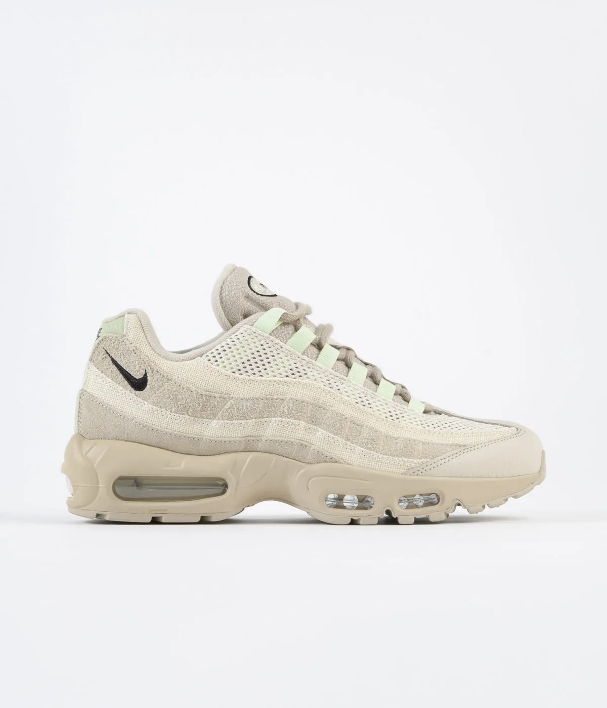 Nike Air Max 95 Premium Shoes - Grain / Black - Bleach - Coconut Milk