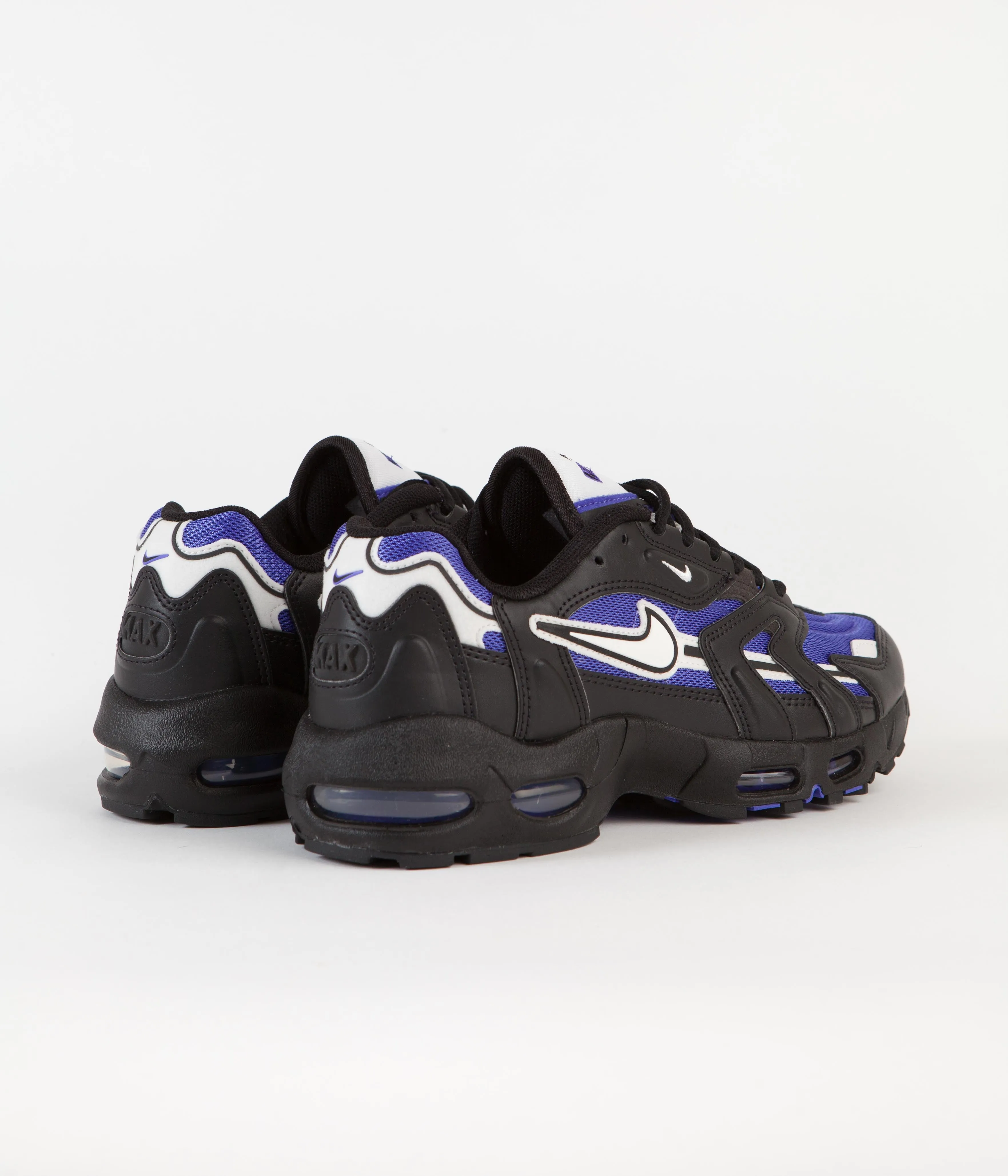 Nike Air Max 96 II Shoes - Persian Violet / White - Black