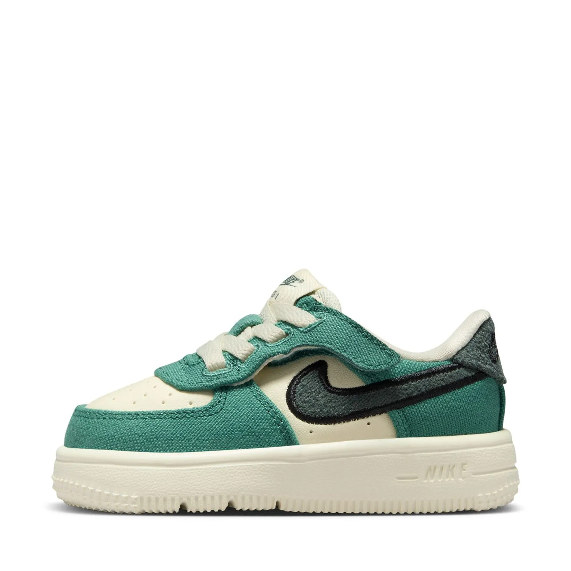 Nike Force 1 LV8 EasyOn (TD) - Coconut Milk/Vintage Green