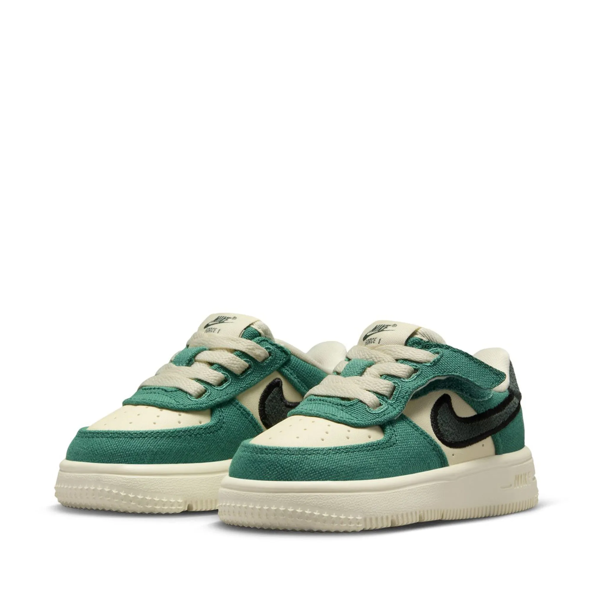 Nike Force 1 LV8 EasyOn (TD) - Coconut Milk/Vintage Green