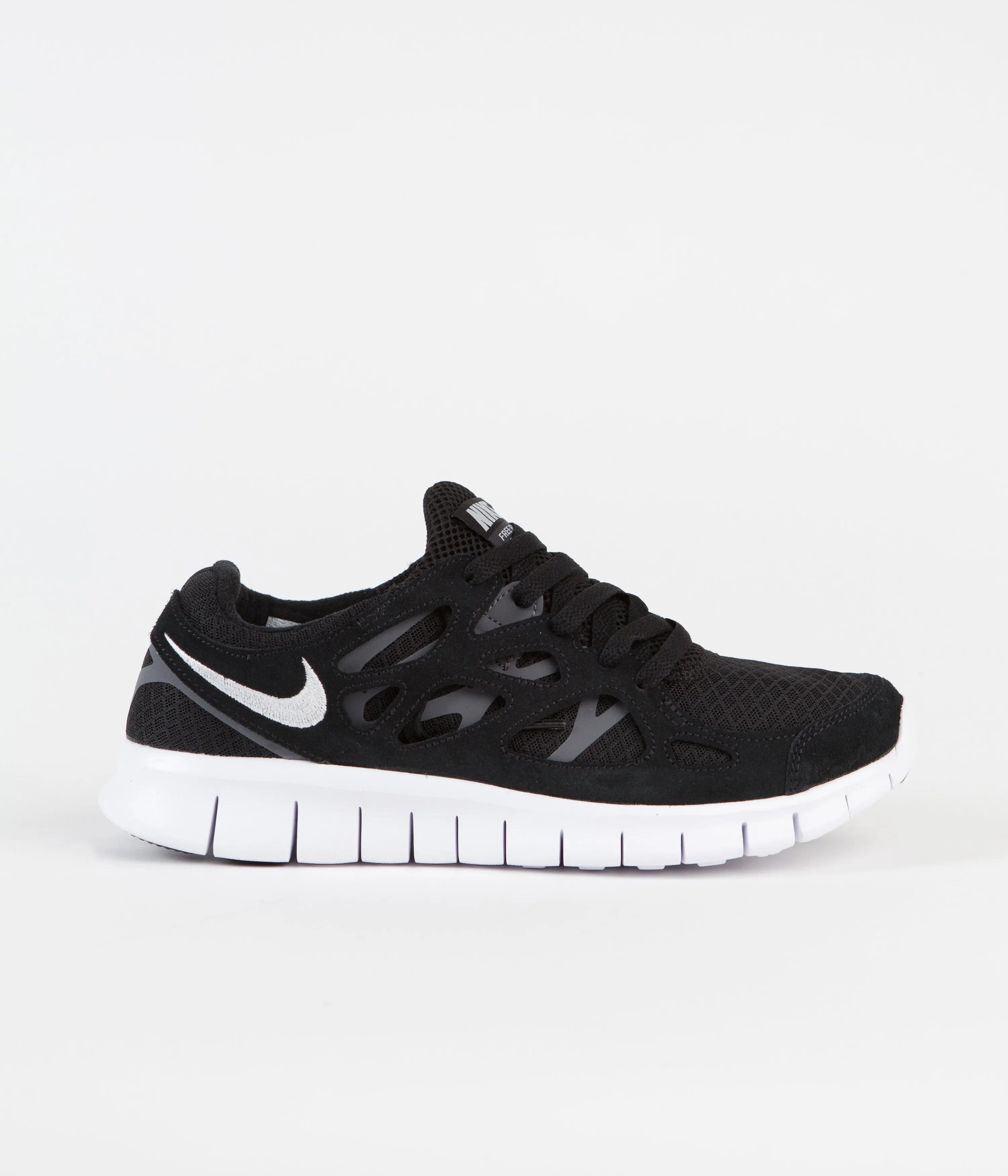 Nike Free Run 2 Shoes - Black / White - Dark Grey