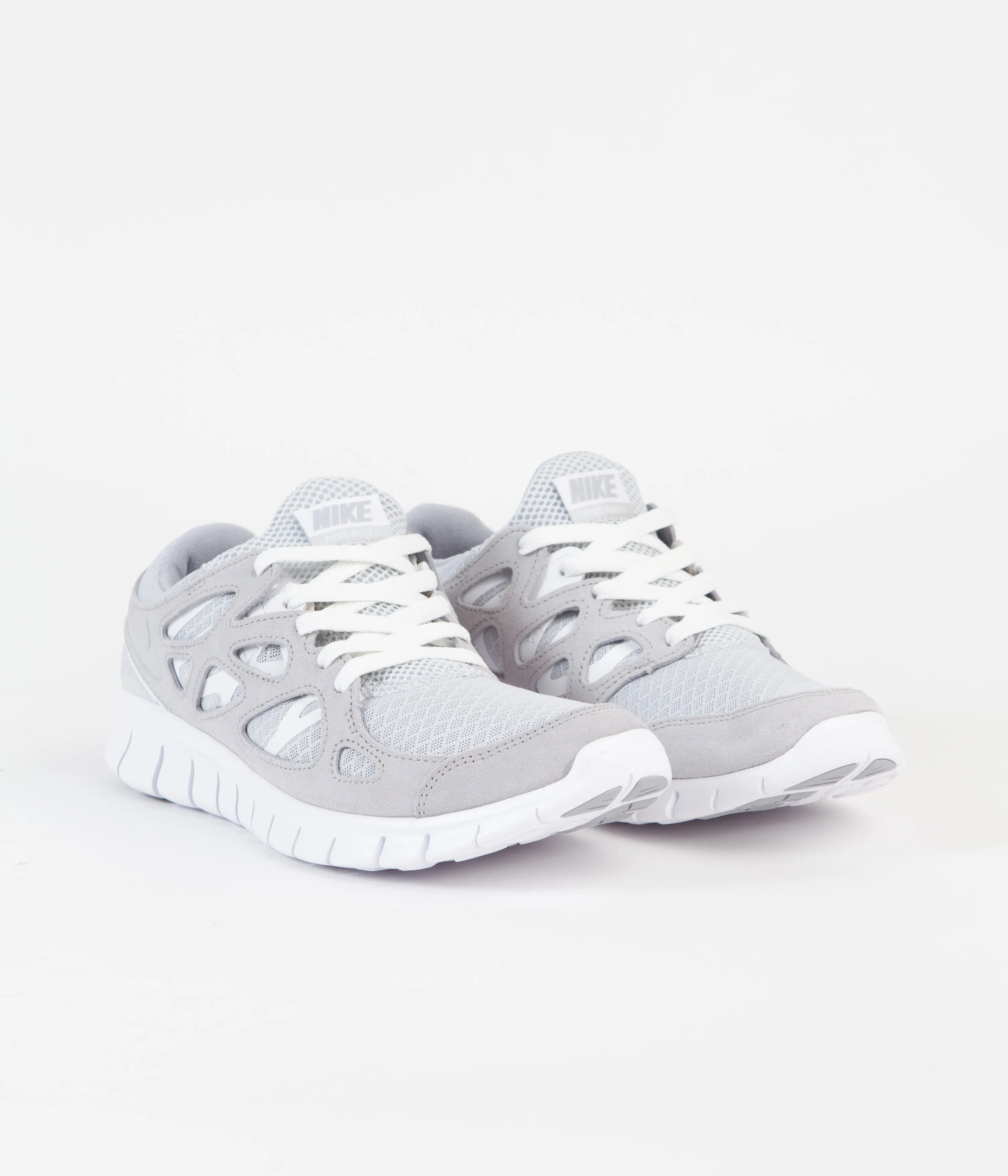 Nike Free Run 2 Shoes - Wolf Grey / Pure Platinum - White