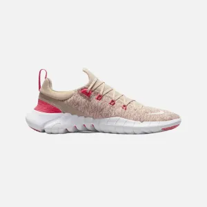 Nike Free Run 5.0 Next Nature Women's Road Running Shoes -Sand Drift/Sea Coral/Celestial Gold/Sail