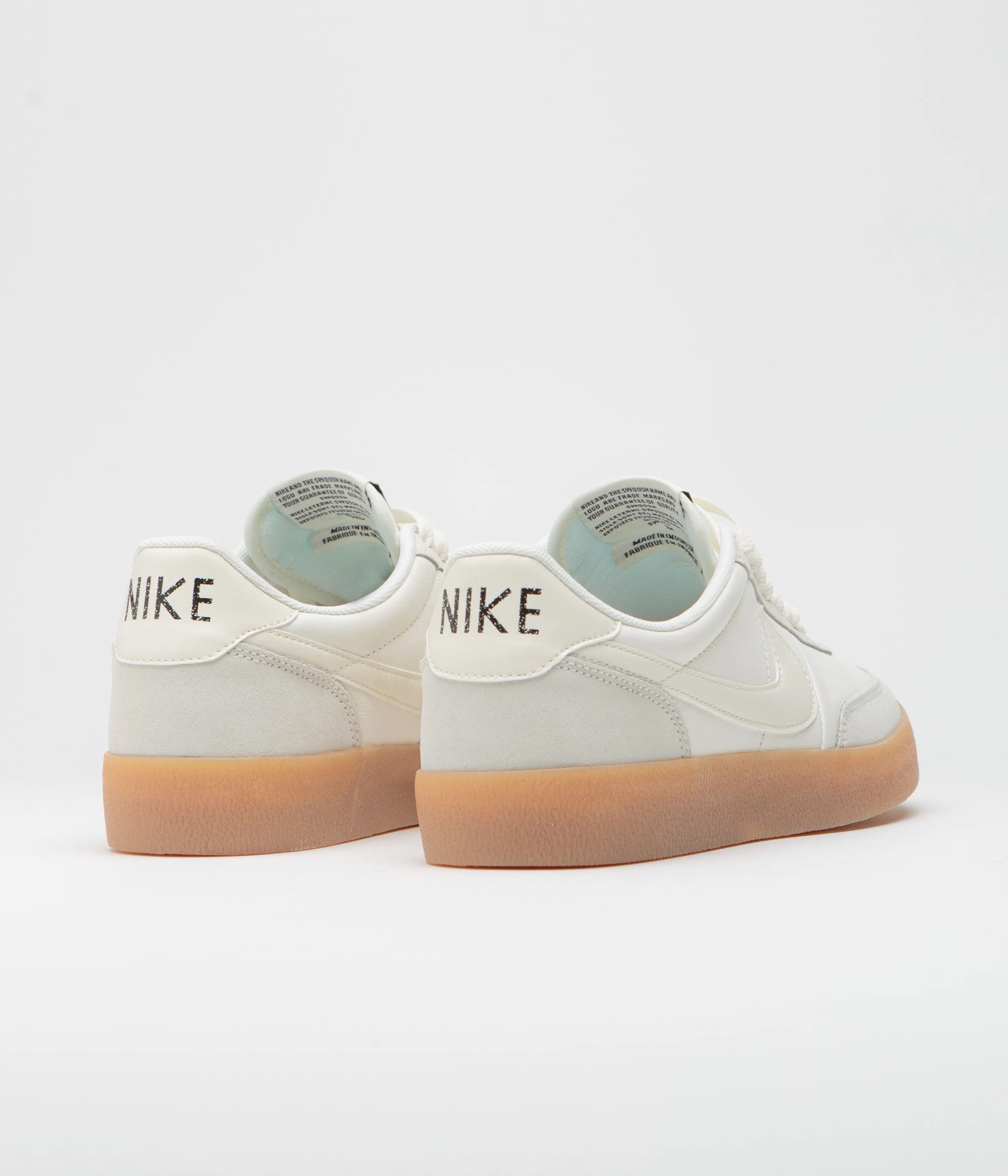 Nike Killshot 2 Leather Shoes - Sail / Sail - Gum Yellow - Black