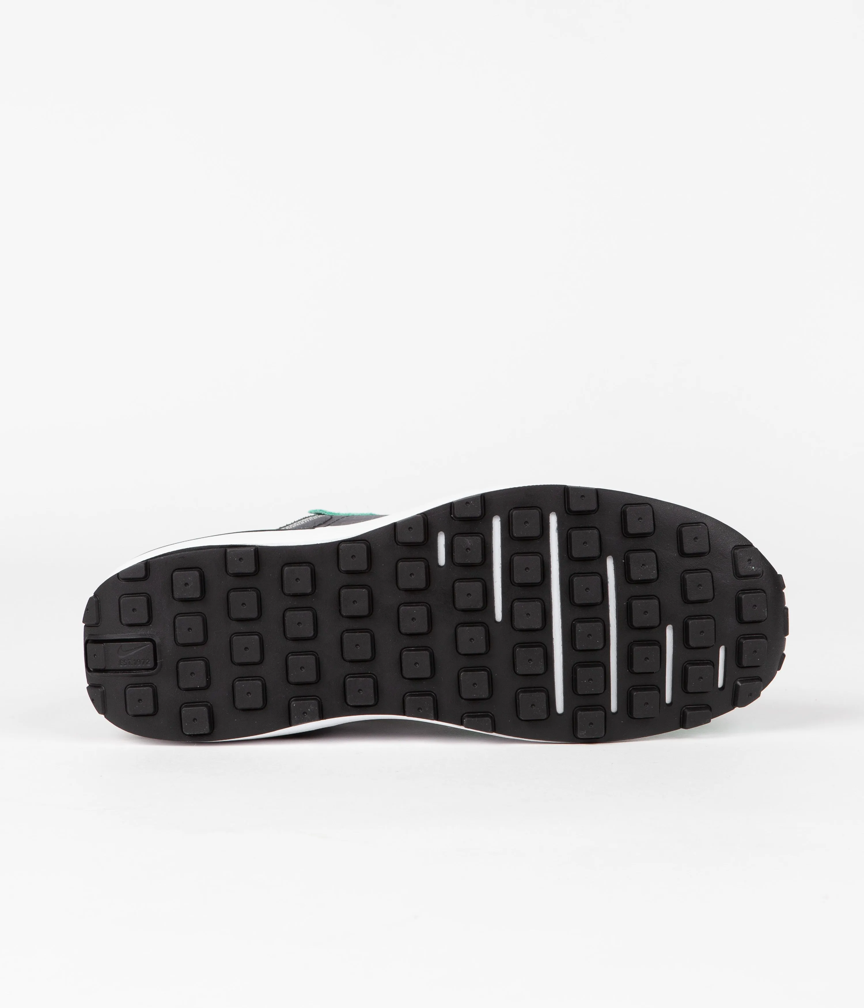 Nike Waffle One SE Shoes - Black / White - Light Menta - White