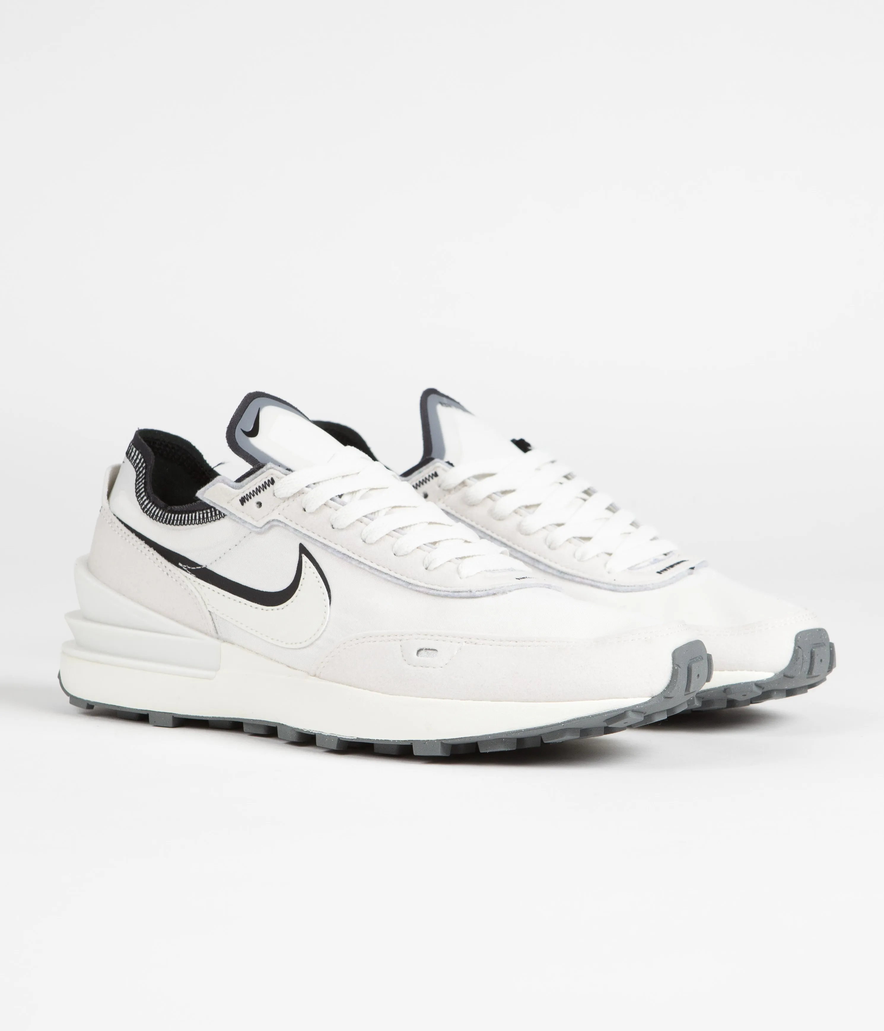 Nike Waffle One SE Shoes - Phantom / Black - Sail - Phantom