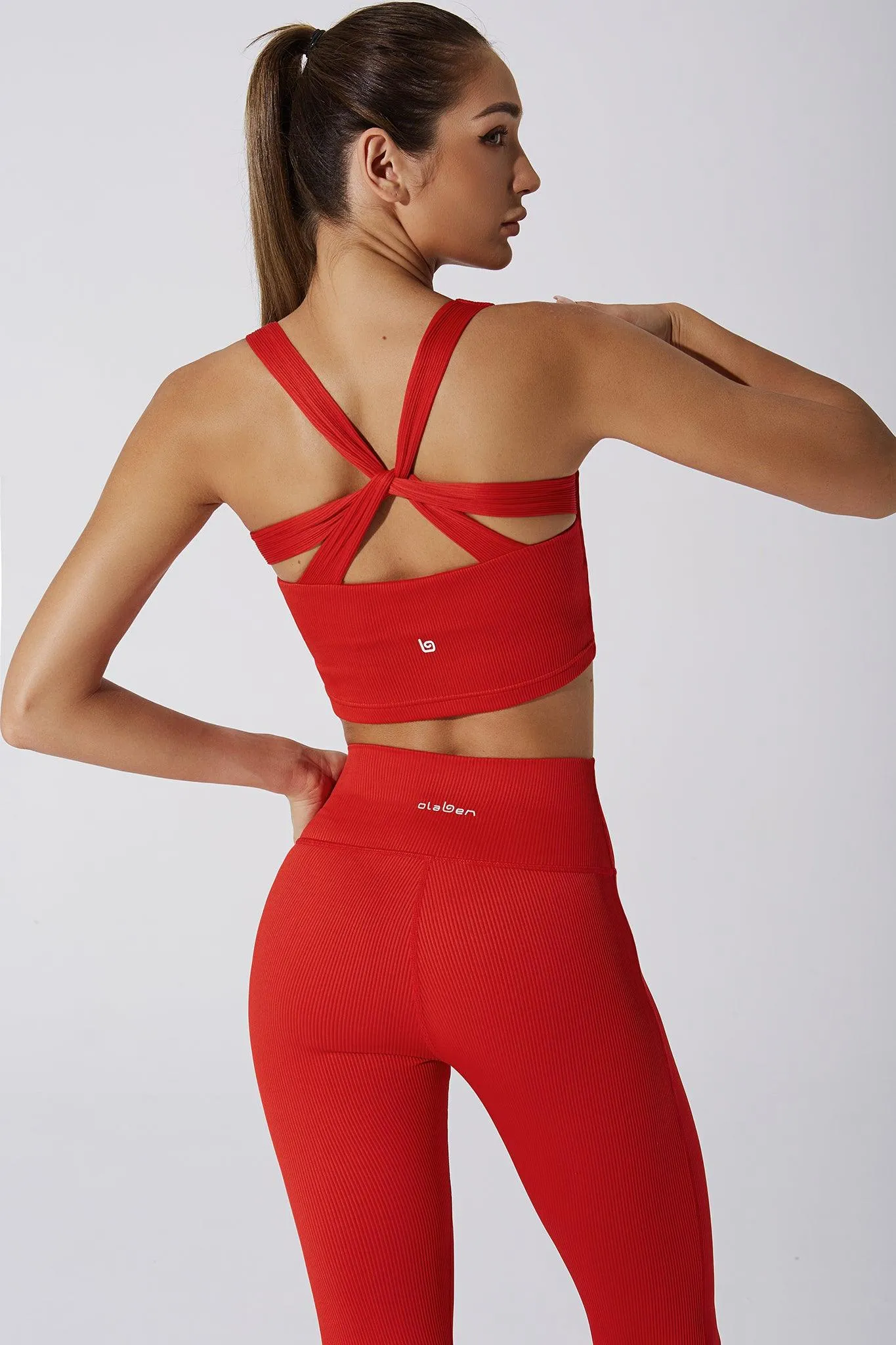 Nora Twisted Tank - Savvy Red