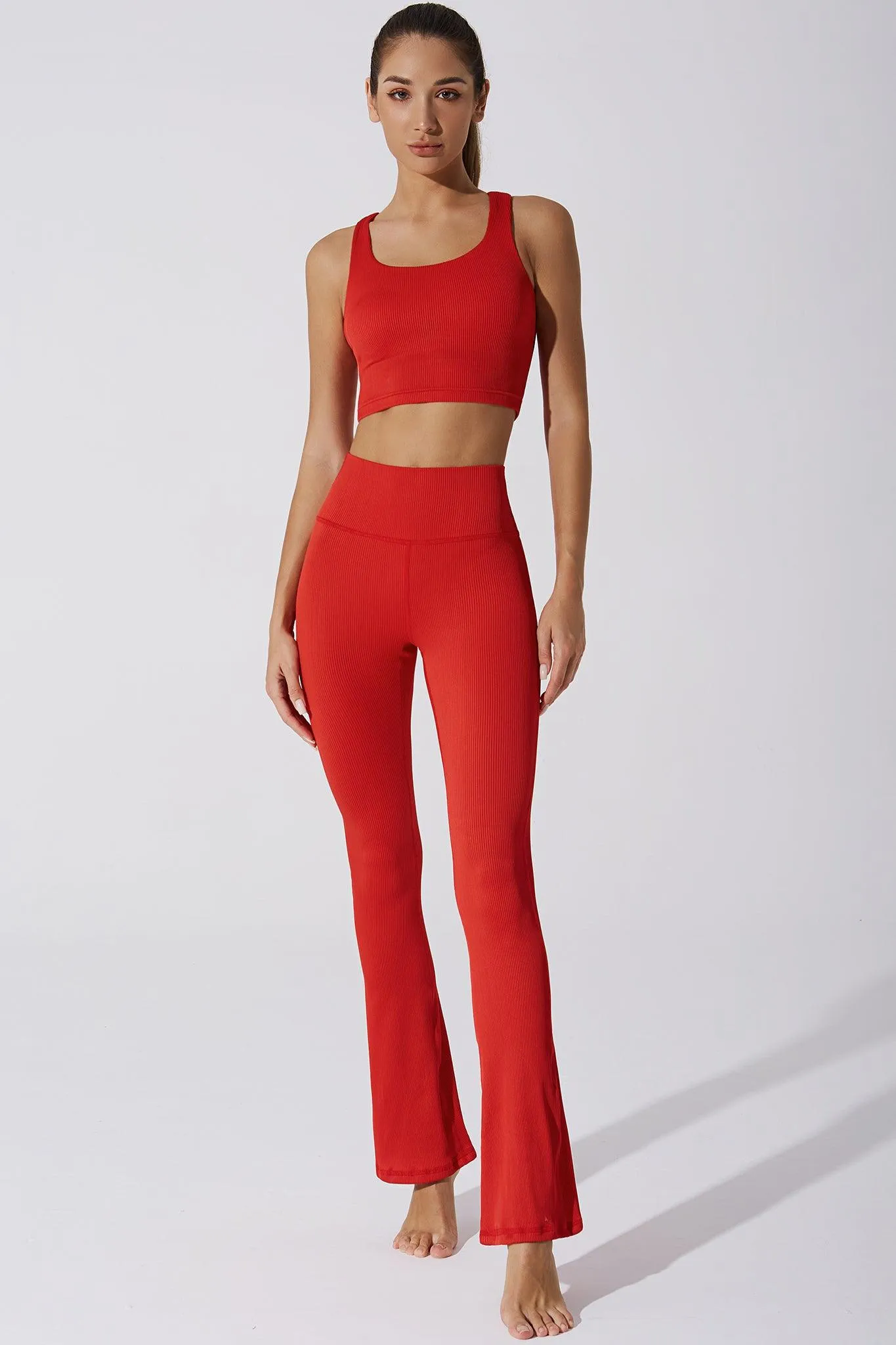 Nora Twisted Tank - Savvy Red