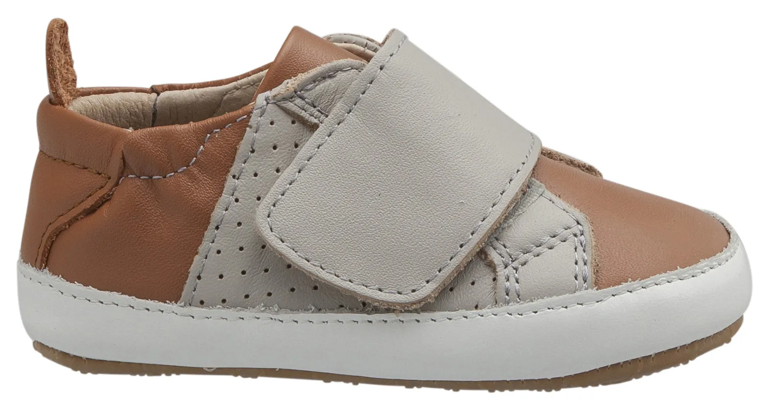 Old Soles Boy's and Girl's Sport Lil Peezy, Tan / Gris