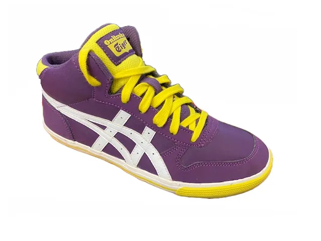 Onitsuka Tiger scarpa sneakers da ragazza Aaron C3B0Y 3301 viola bianco