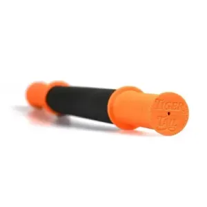 Open Box - Tiger Tail 18" Hand held Foam Roller - Black/Orange