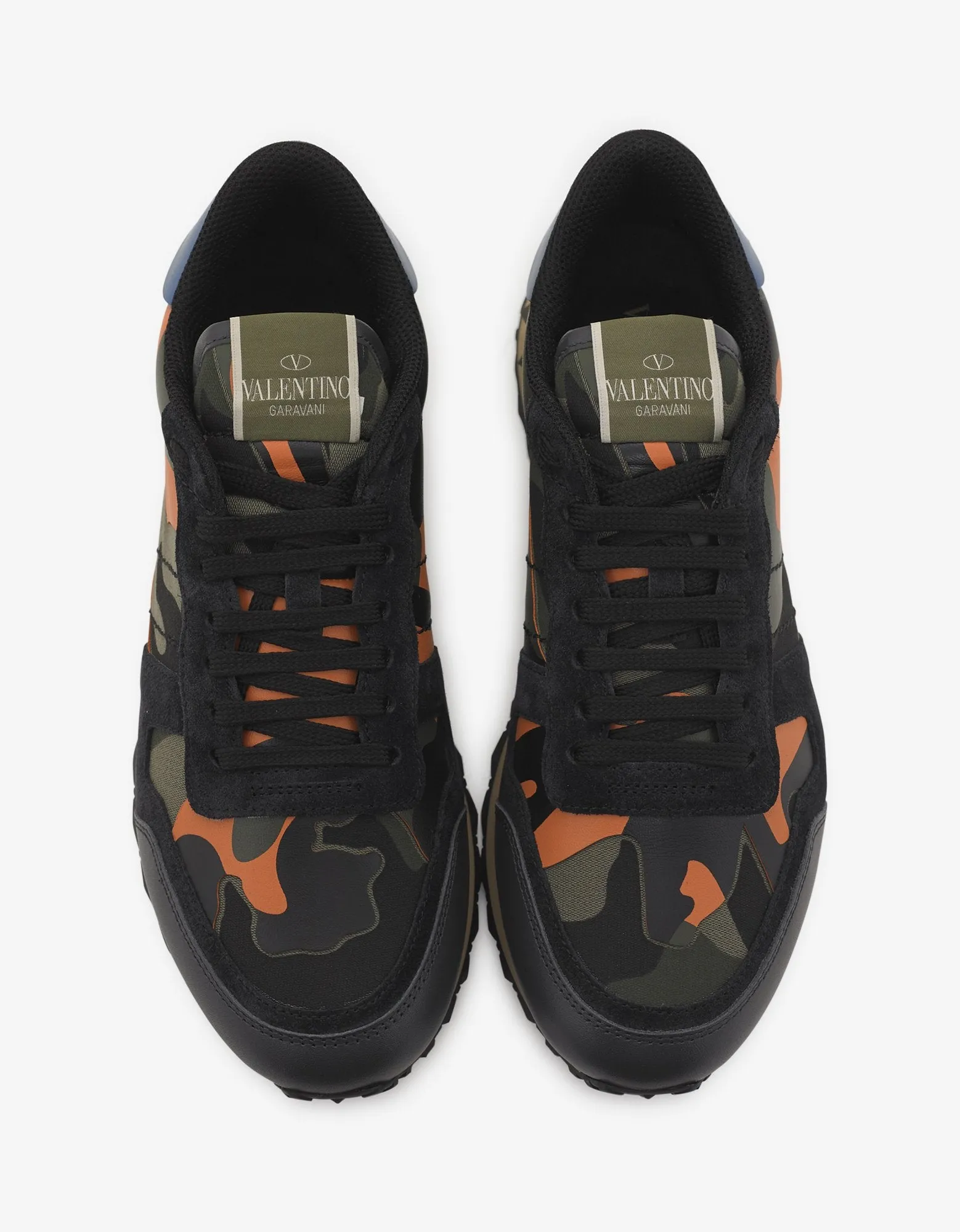 Orange & Green Camo Rockrunner Trainers