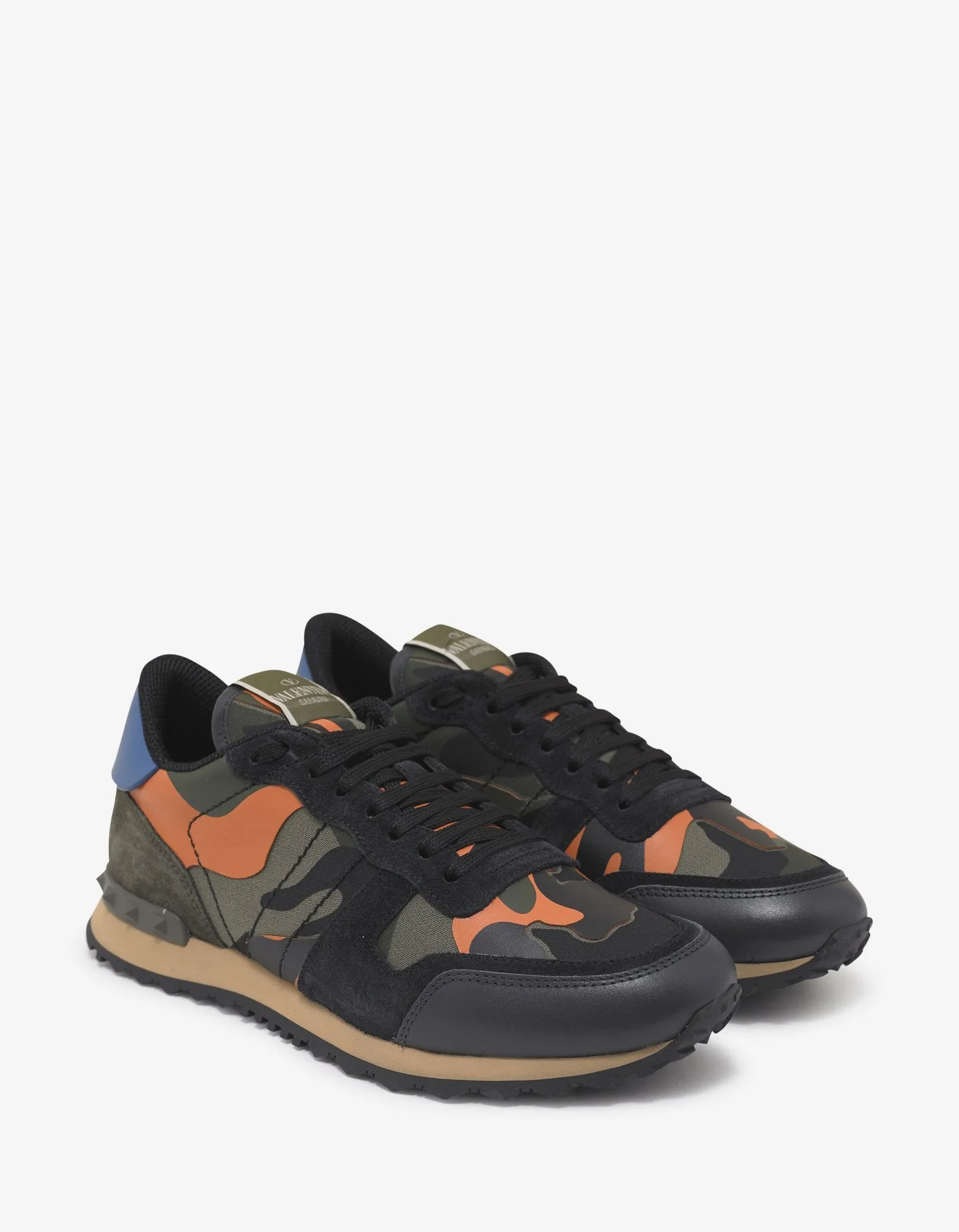 Orange & Green Camo Rockrunner Trainers