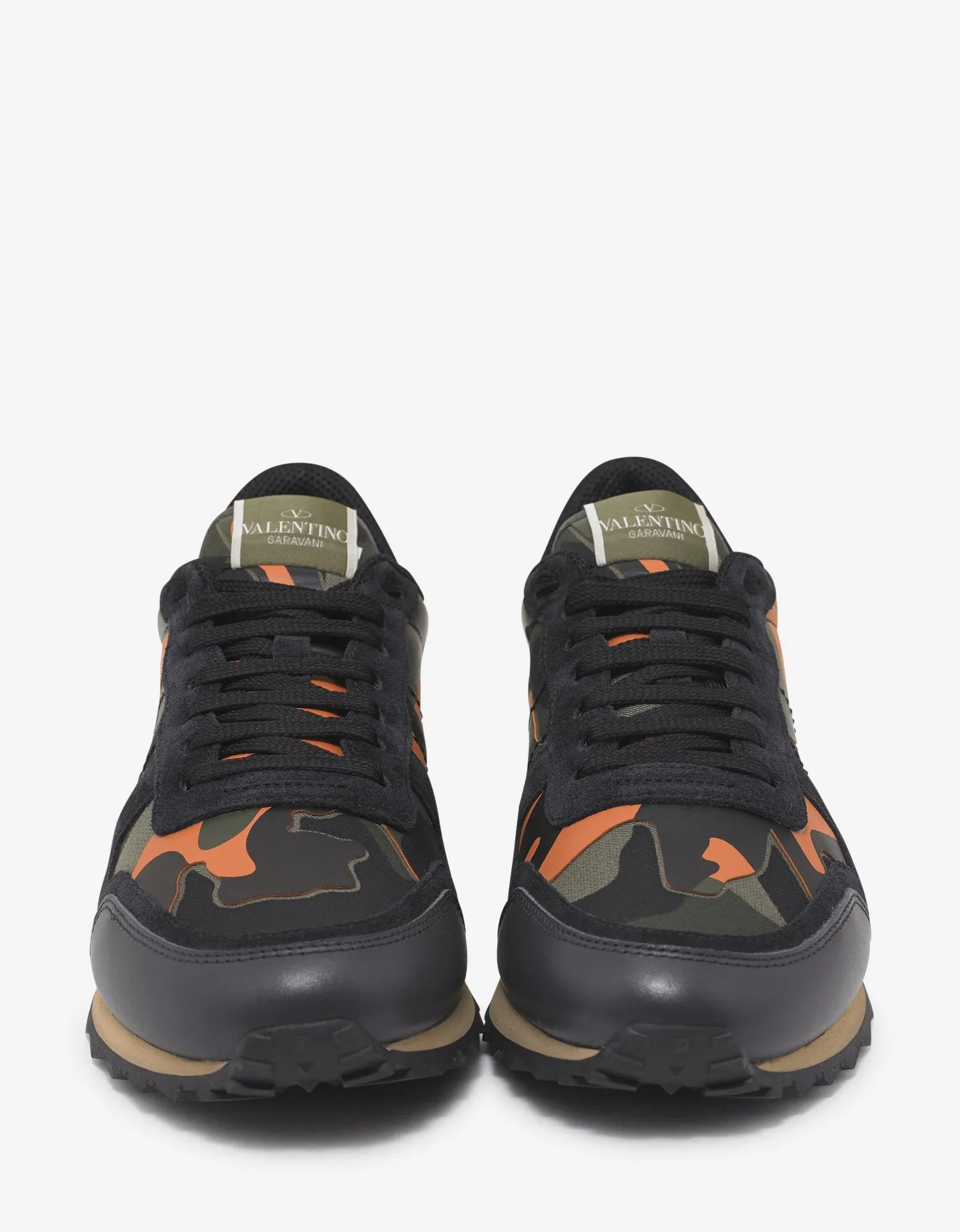 Orange & Green Camo Rockrunner Trainers