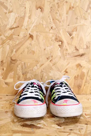 Paint Splash Double-Tongue Converse All Stars