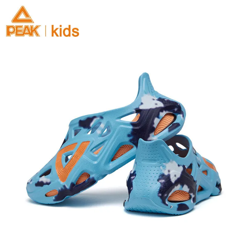 Peak Taichi Sandals Fashion Breathable Hole Shoes Unisex Casual Outdoor Beach Shoes Lightweight Sport Sandals EKT2297L