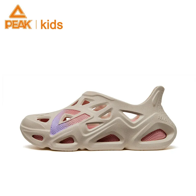 Peak Taichi Sandals Fashion Breathable Hole Shoes Unisex Casual Outdoor Beach Shoes Lightweight Sport Sandals EKT2297L