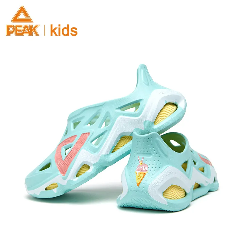 Peak Taichi Sandals Fashion Breathable Hole Shoes Unisex Casual Outdoor Beach Shoes Lightweight Sport Sandals EKT2297L