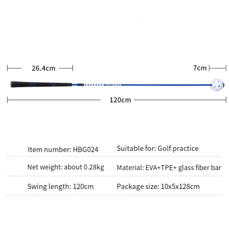 PGM HGB024 Golf Swing Sounding Training Stick To Improve Swing Speed And Delay Downswing