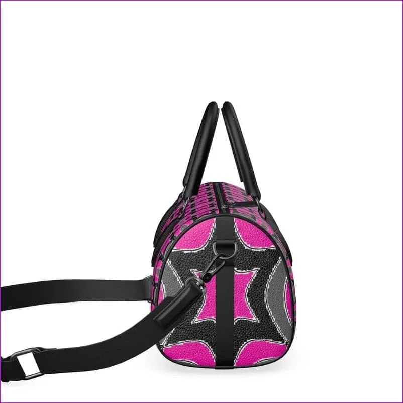 Pink Star Luxury Leather Mini Denbigh Duffle Bag