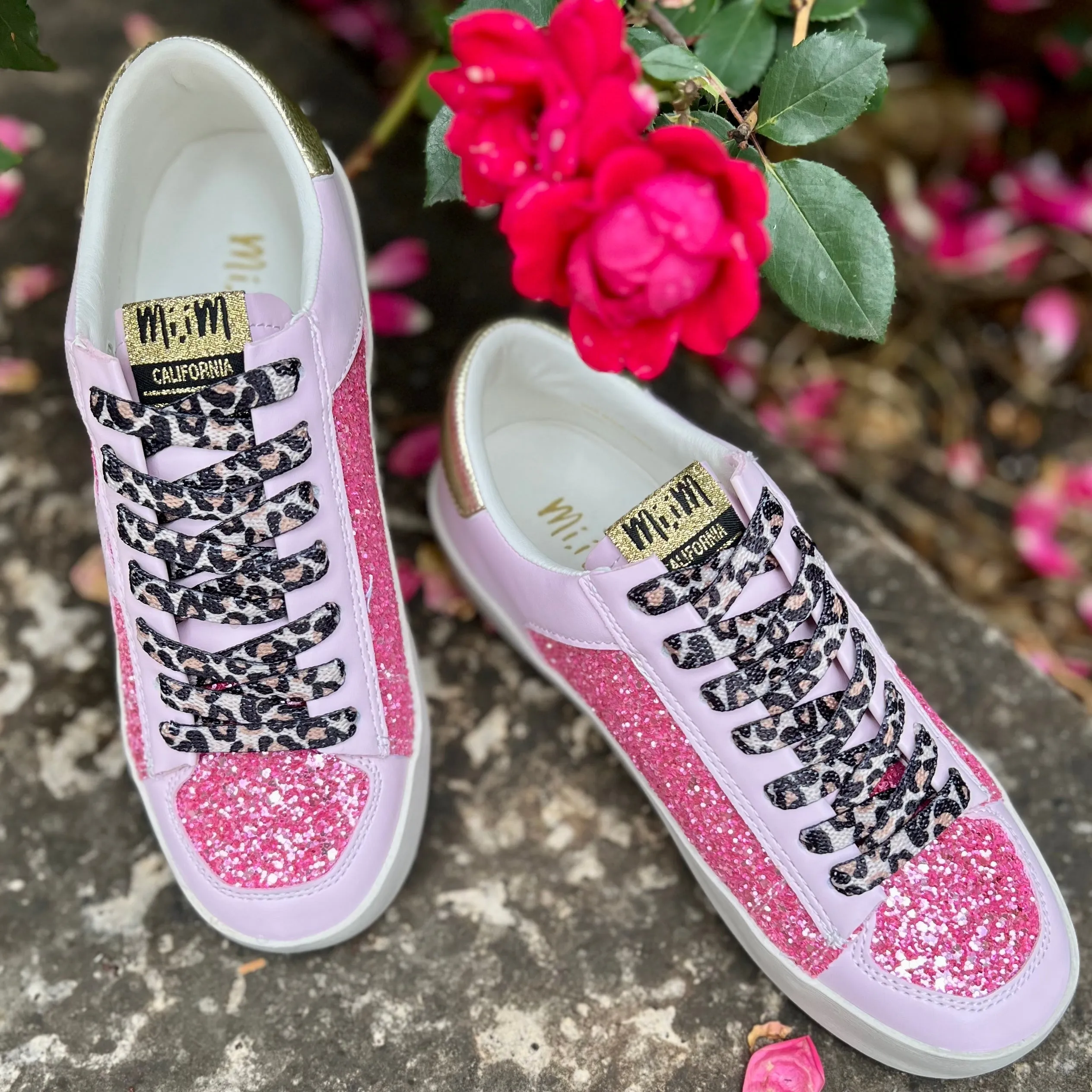 Pink Stars In Cali Sneakers