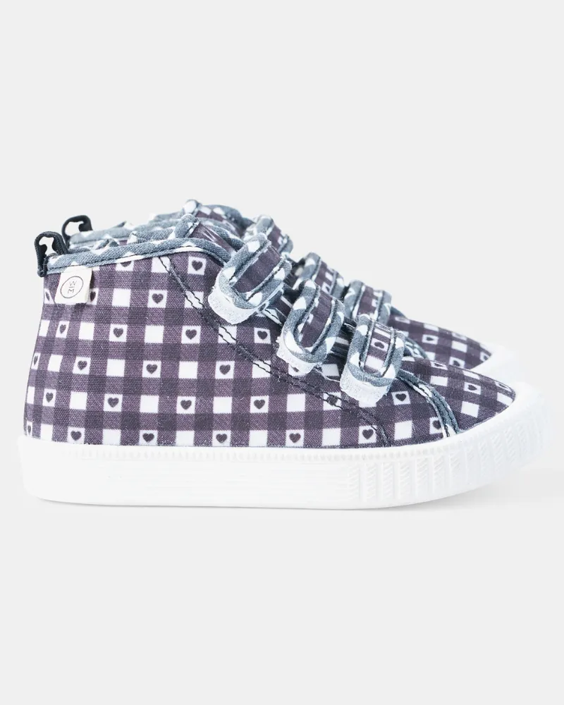 Play Billie Canvas - Navy Check