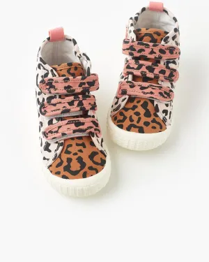 Poppies Billie Canvas - Hazel Leopard