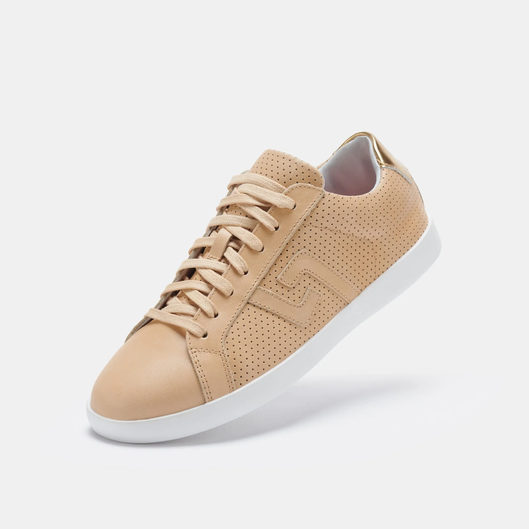 Prime Pin Punch Sneaker Blonde/Gold