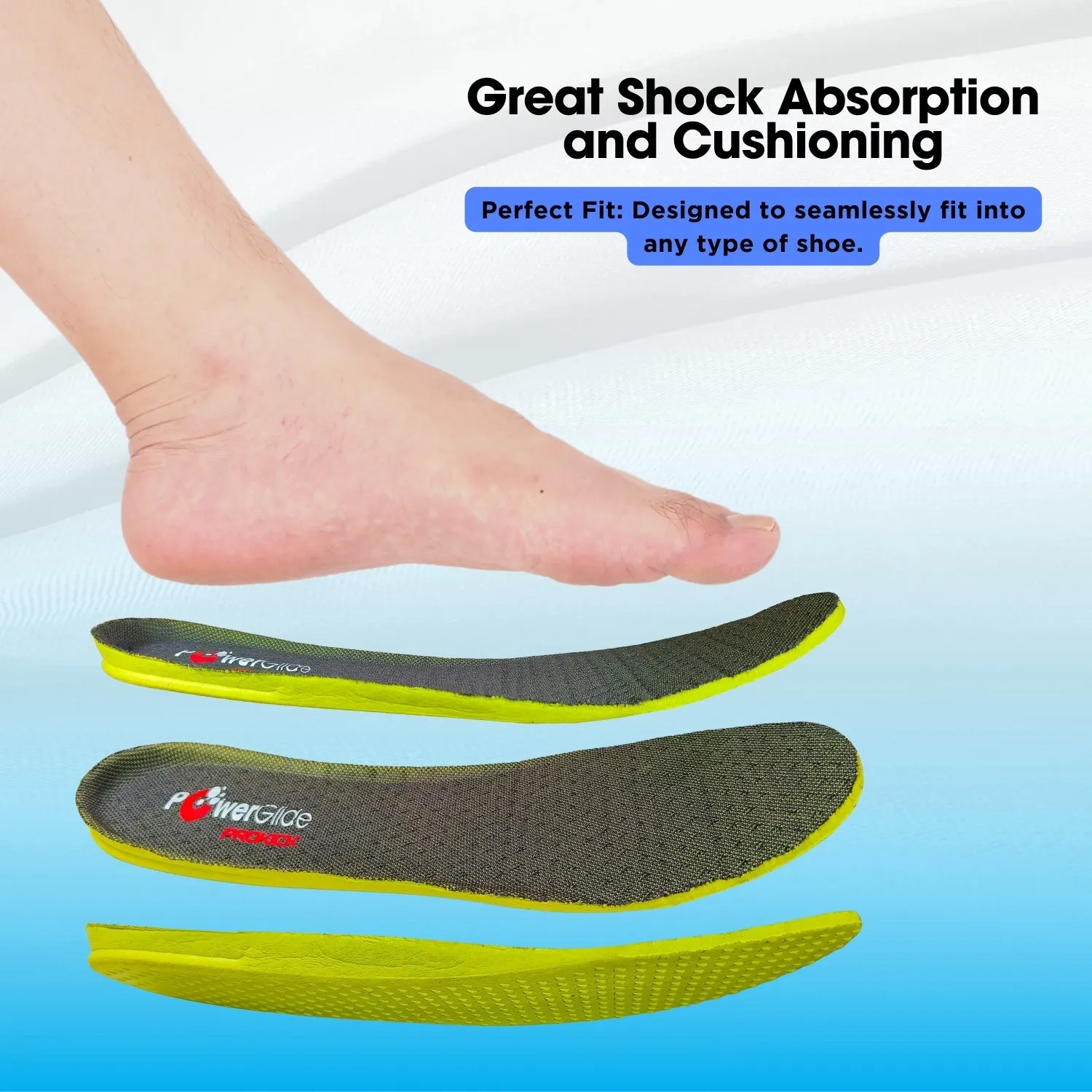 Prokick Power Glide EVA Foam Shoes Insole