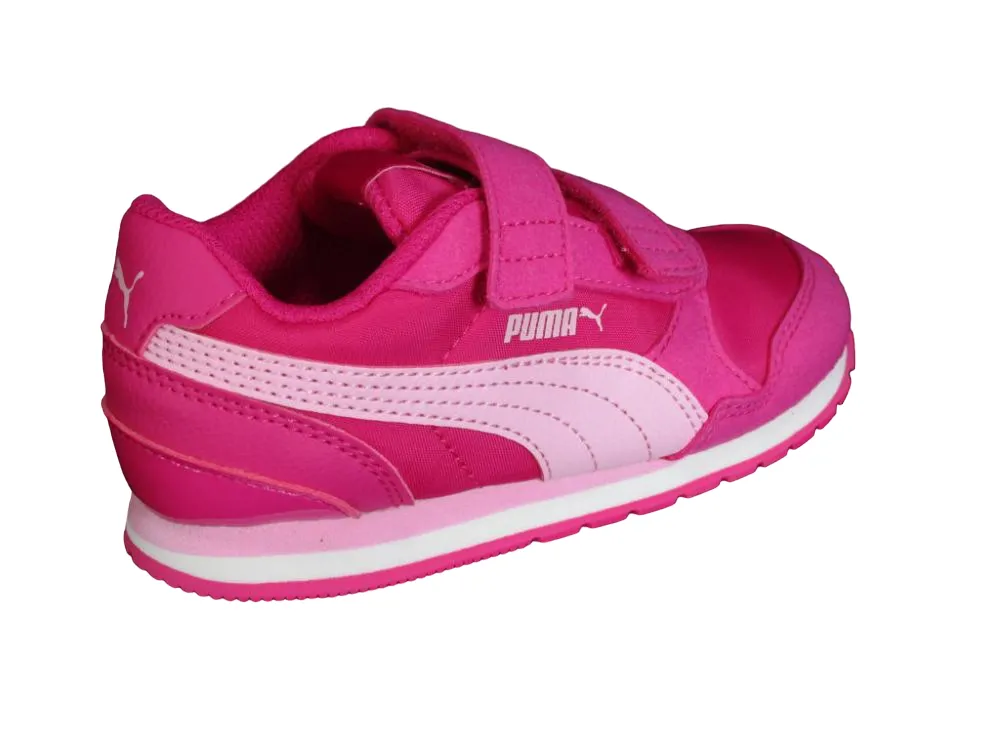 Puma scarpa con velcro da bambina Runner v2 365295 12