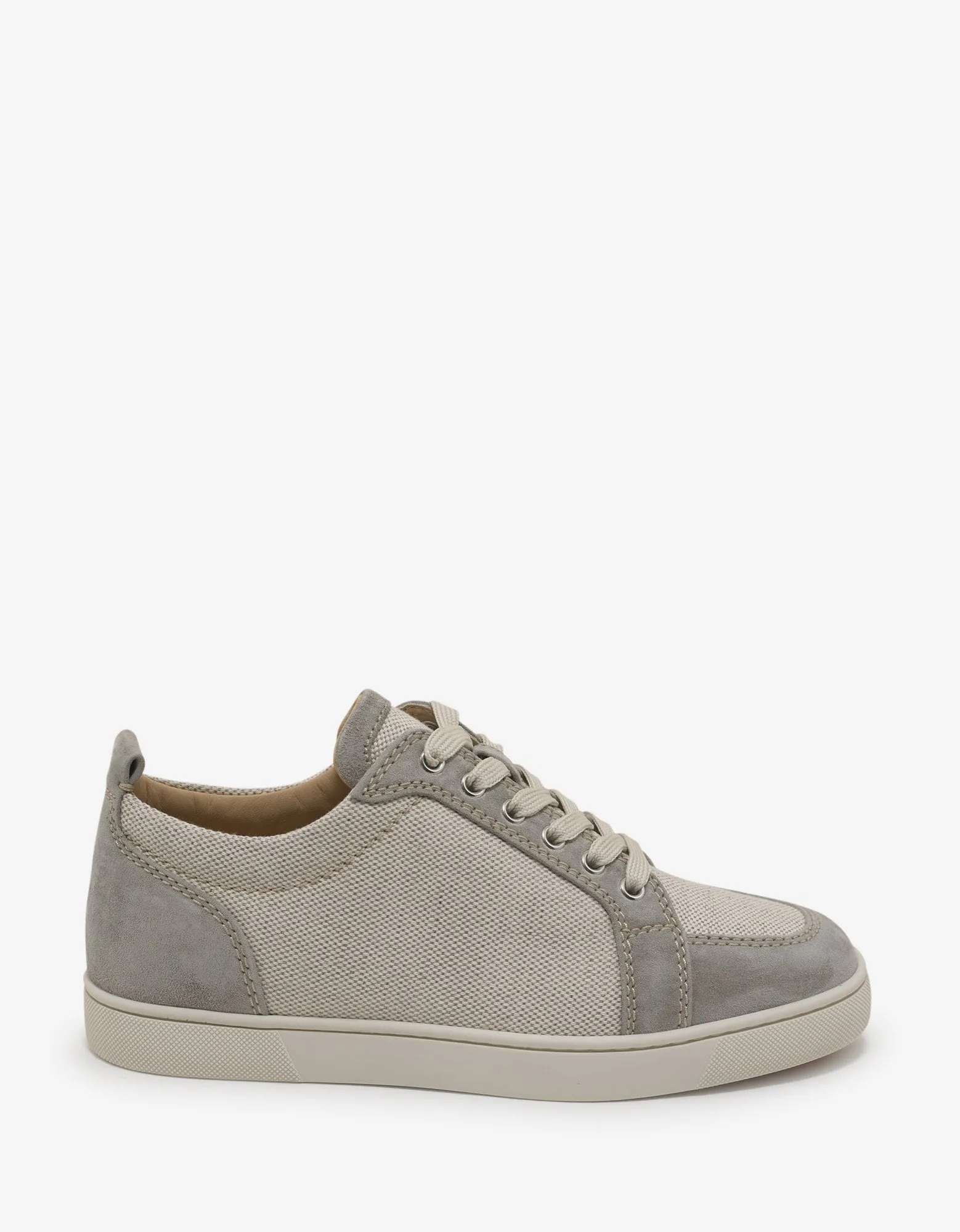 Rantulow Flat Canvas & Suede Trainers