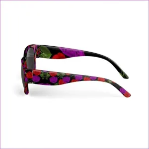 Red Rose Purp Designer Sunglasses