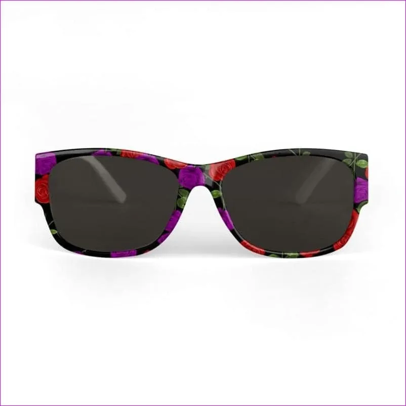 Red Rose Purp Designer Sunglasses