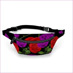 Red Rose Purp Fanny Pack