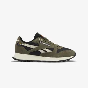 Reebok | CLASSIC LEATHER TENNIS  { ARMY GREEN / STUCCO