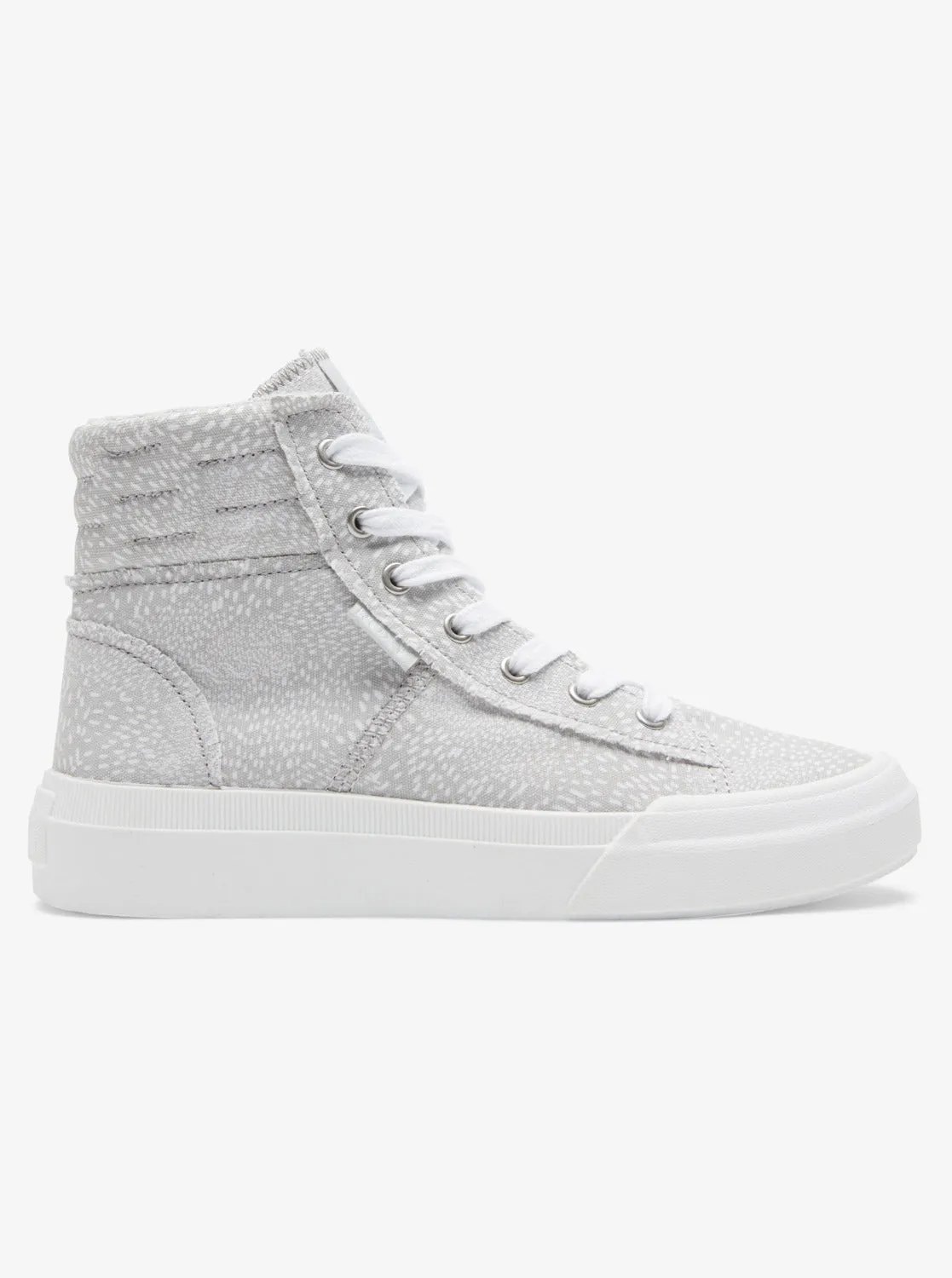 Roxy Rae Mid-Top Shoes - Light Grey