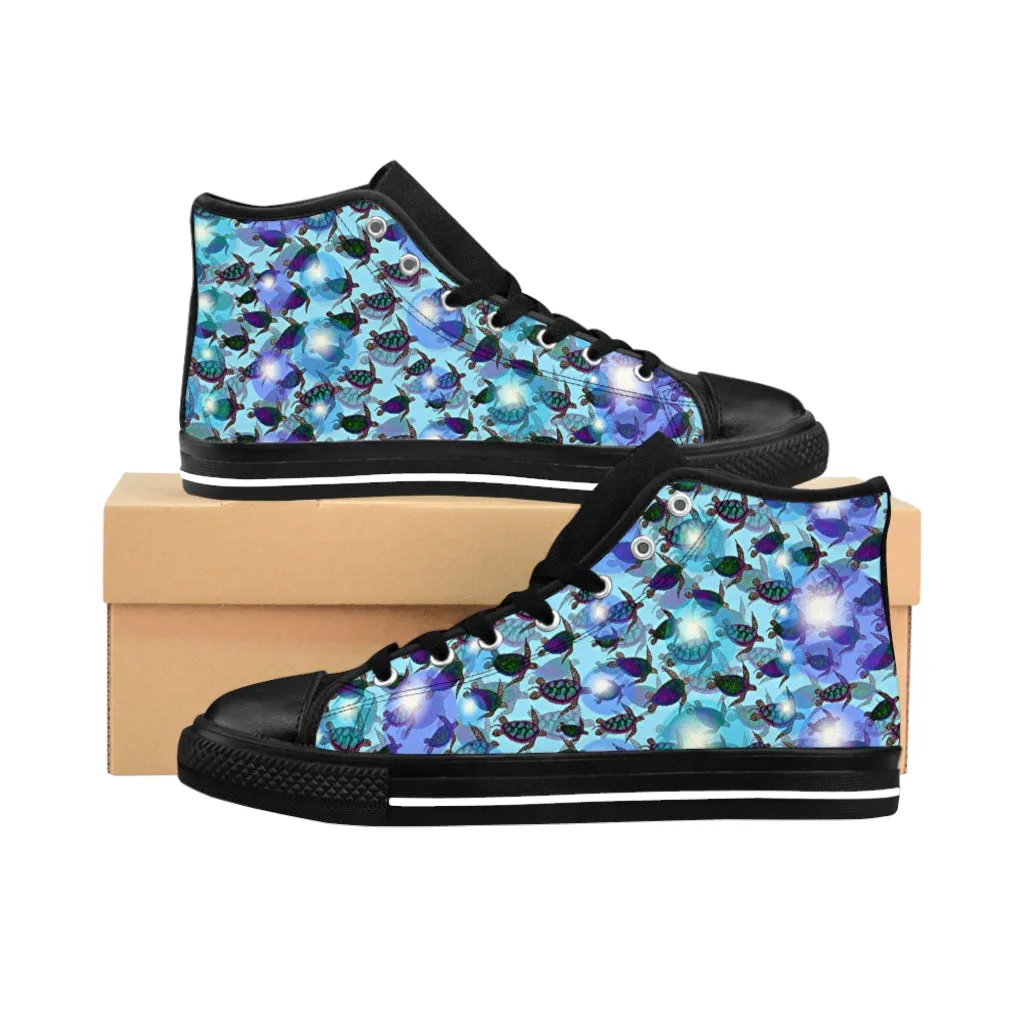 Sea of Turtles Women's High-top Sneakers