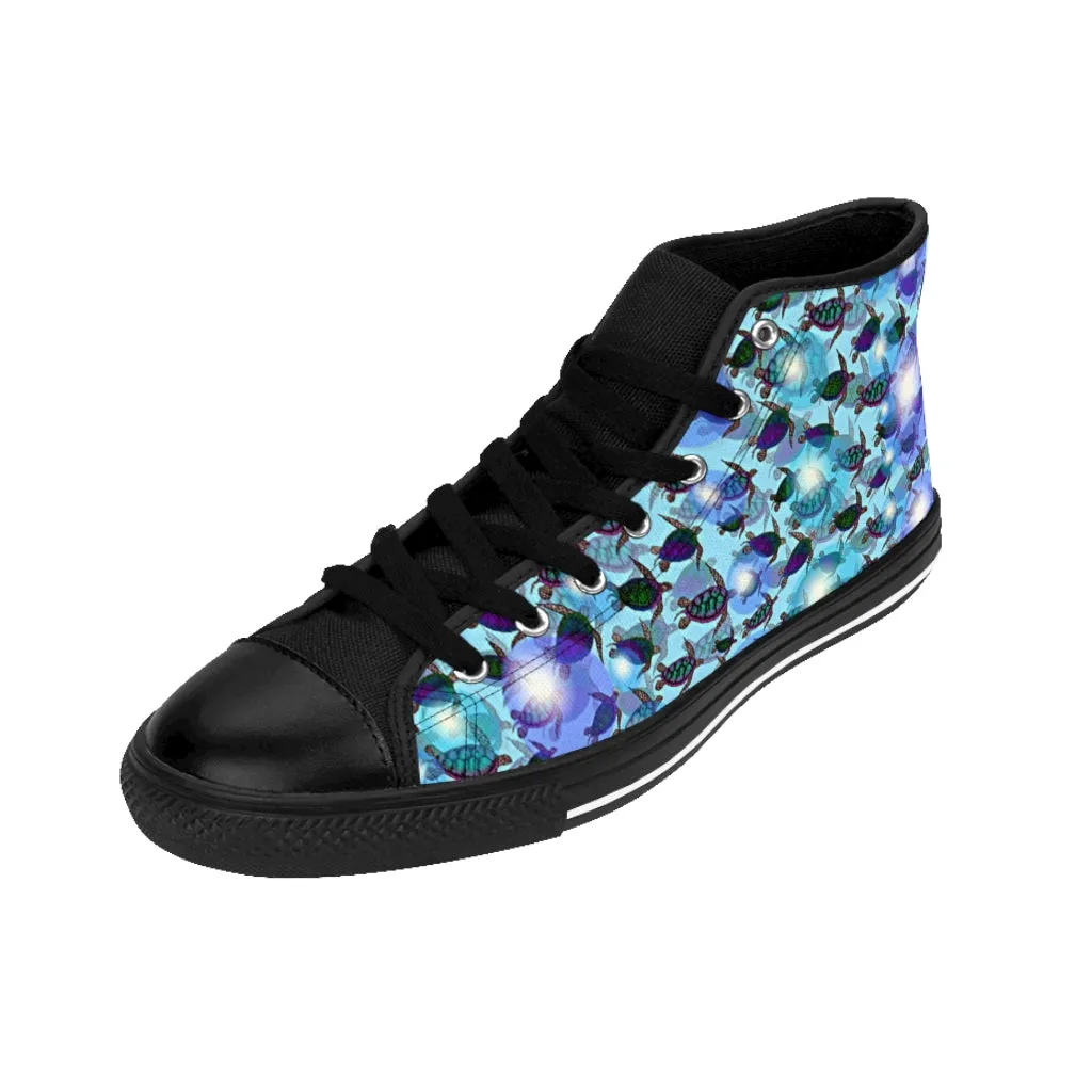 Sea of Turtles Women's High-top Sneakers