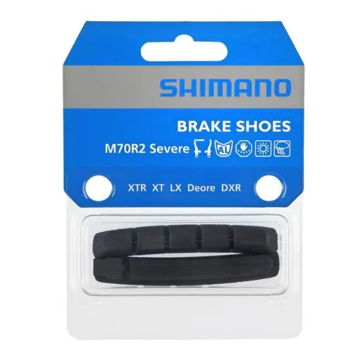 SHIMANO M70R2 V Brake Pads Severe Condition XTR, XT, LX, Deore