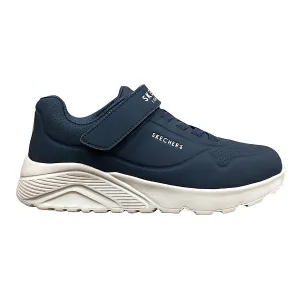 Skechers sneakers da ragazzi con laccio elastico e velcro Uno Lite Vendox 403695L/NVY blu