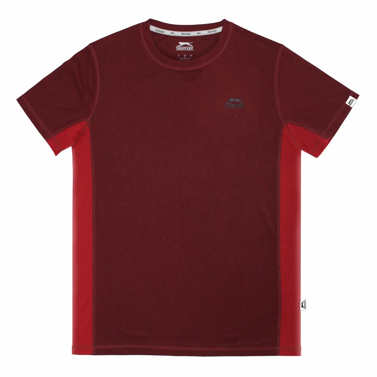 Slazenger men's deuce poly crewneck tee