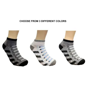 Sneaker Ankle Socks (Adult Large - Men's Shoe Sizes 8-12)