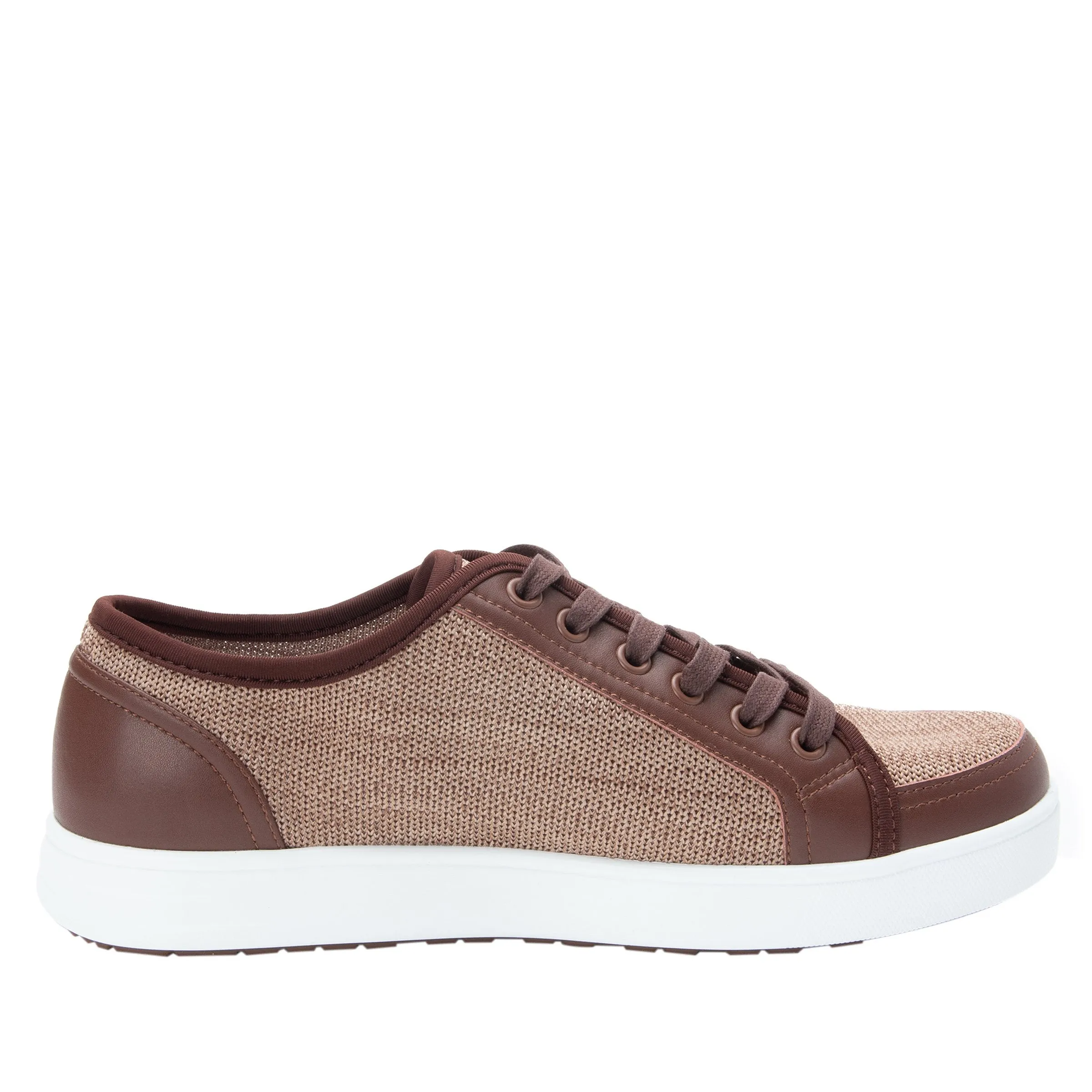 SNEAQ WASHED BROWN MENS